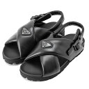 プラダ PRADA パデッドナッパレザー フラットサンダル 2X3089-2DL8-F0002_NERO【新作】