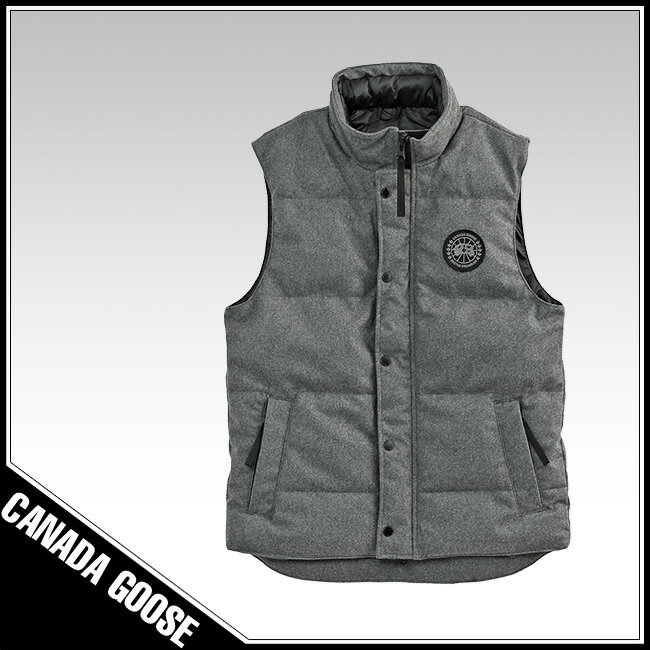 カナダグース CANADA GOOSE ガーソン ベスト ウール 4151M1 GARSON VEST-1551_SLATE_GREY_MELANGE【新作】