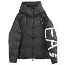 エンポリオアルマーニ EMPORIO ARMANI EA7 パデッドジャケット テクニカルファブリック フード付き 6DPB19-PNGAZ-1200【新作】