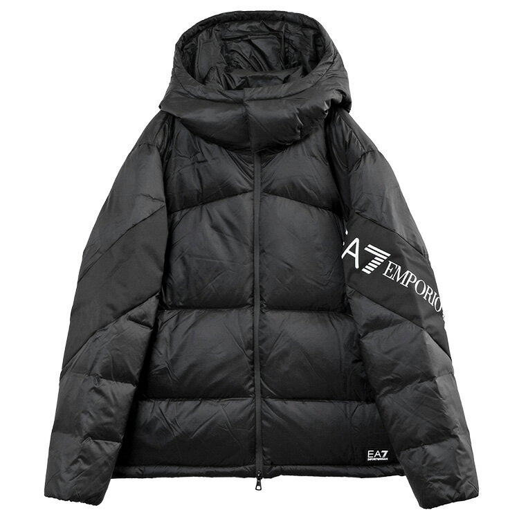 エンポリオアルマーニ EMPORIO ARMANI EA7 ダウンジャケット オーバーサイズロゴ 6DPB33-PNEOZ-1200【新作】
