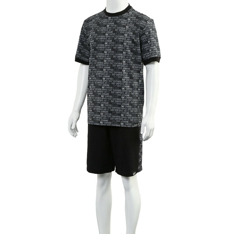 ����ݥꥪ����ޡ��� EMPORIO ARMANI EA7 ���åȥ��å� T����� �ϡ��եѥ�� �����륪���С����� 7M000208/7M000217-UC001�ڿ����