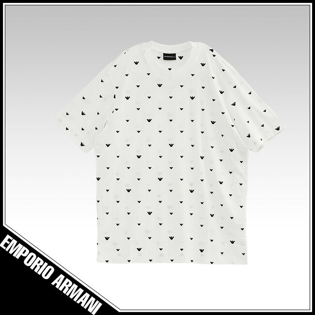 エンポリオアルマーニ EMPORIO ARMANI Tシャツ ASVリヨセル混紡ジャージー マイク...