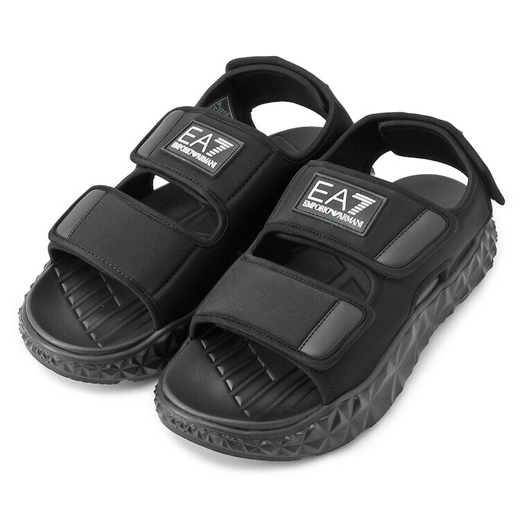 樂天商城 - エンポリオアルマーニ EMPORIO ARMANI コンバットサンダル EA7ロゴ XBR004-XK449-R312【新作】