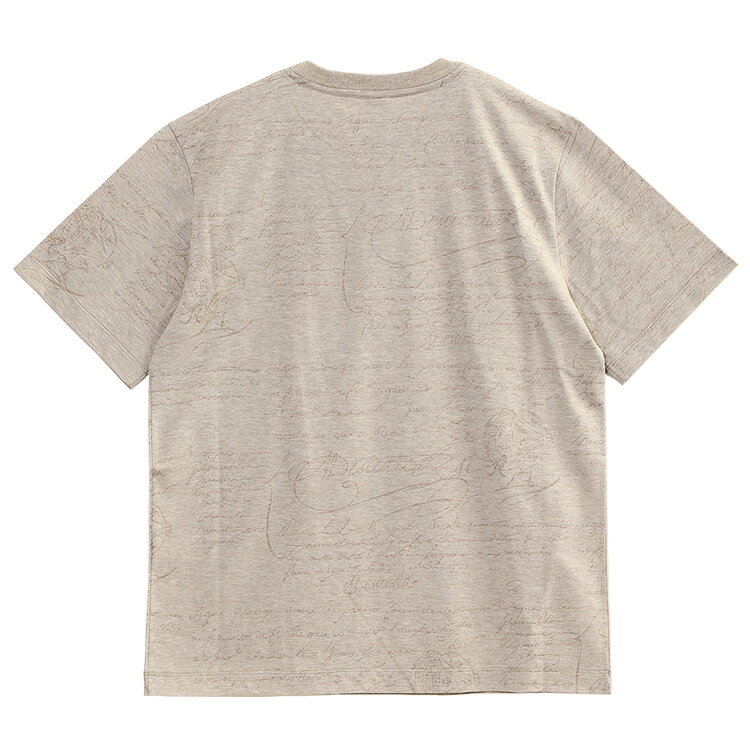 ベルルッティ BERLUTI スクリット ピケ Tシャツ R29JRS102-002-D56_BREEZY_BEIGE【新作】