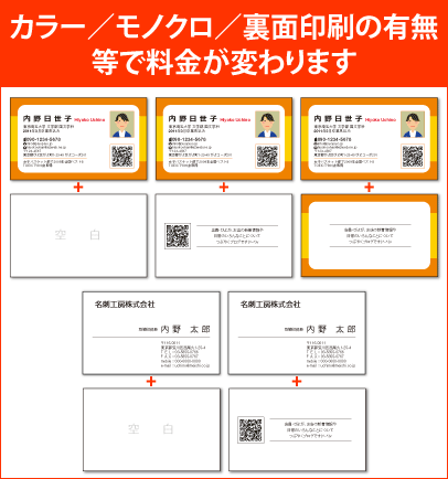 【送料無料】名刺 作成 印刷★リピート注文 100枚｜後ほど料金を修正してご連絡します