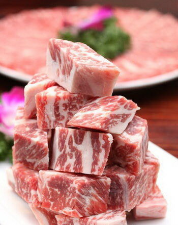 冷凍食品　豚バラ肉角切り　1kg　チゲ鍋用