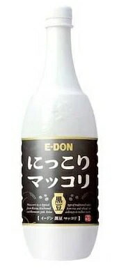 商品の説明情報 ● 原産地 :　韓国−二東マッコリ ● 主な原料 :　黒米、小麦、黒豆、黒ごま、アスパタミ ● 内容量 : 1000ml ● アルコール度数 :　6度 ● 味の程度　:　★★★★★ ● 保存方法 : 冷蔵保存 ● 商品説明 ヘルシー食材として 注目されている黒豆を配したまろやかで香ばしいお酒です。 ☆輸入状況によりデザインが変わる場合もございます。☆