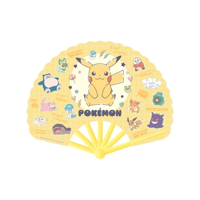 プラ扇子　ポケットモンスター（10本単位）※取寄商品（納期要確認）
