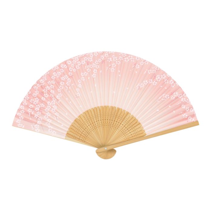 高級絵付 婦人 パール地 桜（10本単位）※取寄商品（納期要確認）