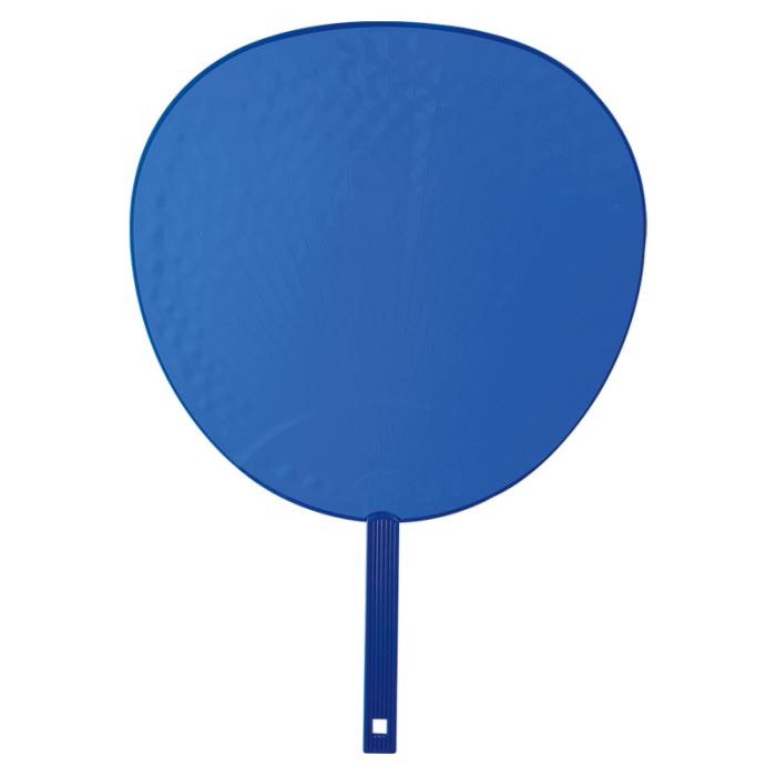 ジャンボうちわ（青）（10本単位）※取寄商品（納期要確認）