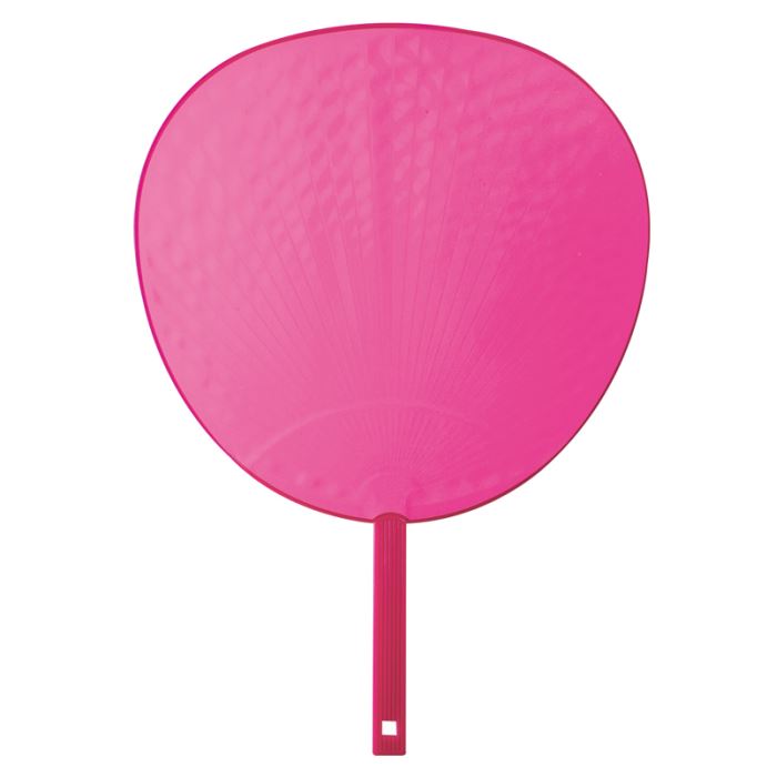 ジャンボうちわ（ピンク）（10本単位）※取寄商品（納期要確認）