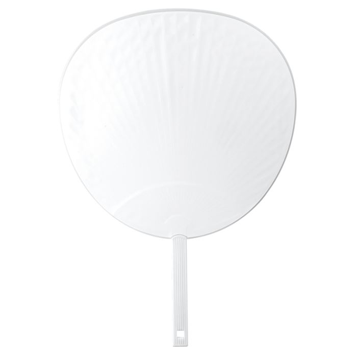 ジャンボうちわ（白）（10本単位）※取寄商品（納期要確認）