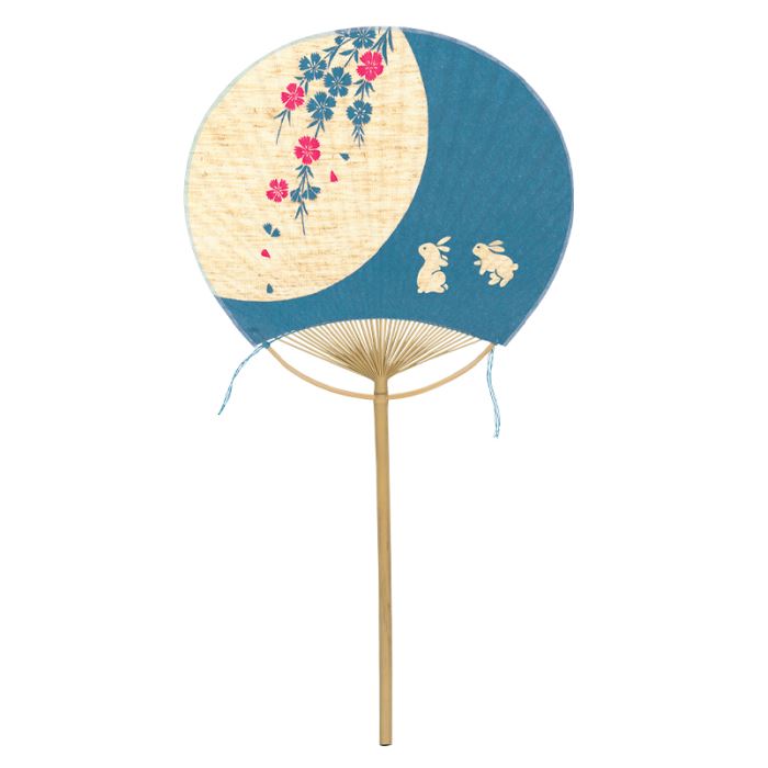 小満月柄長　月にうさぎ（10本単位）※取寄商品（納期要確認）