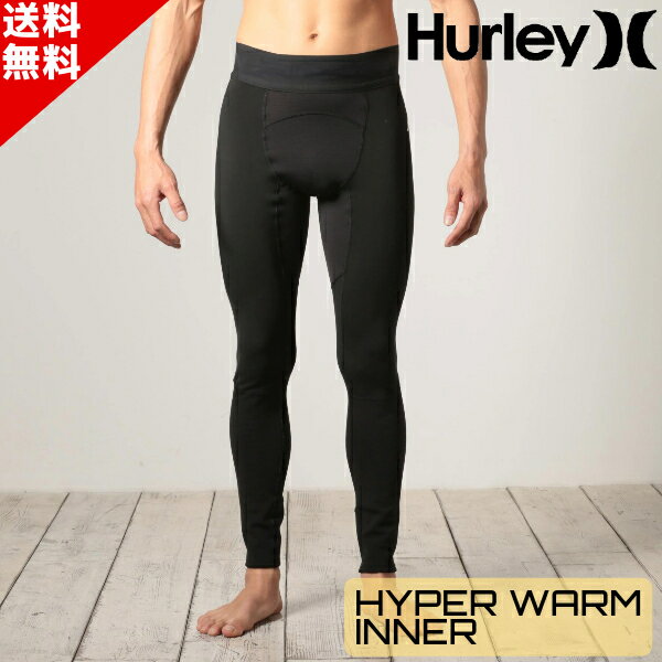 HURLEY ハーレー HYPER WARM COMPRESSION LONG TIGHTS ハイパーウォーム コンプレッション ロングタイツ インナー 23-24 MHPCPT MENS メンズ サーフィン サーフインナー レビューキャンペーン対象