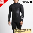 ウェットカバープレゼント中 HURLEY ハーレー メンズ セミドライ ウェットスーツ ADVANTAGE EVO 5/4/3.5MM JCV2506 フルスーツ