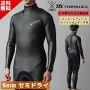 日本製 フルオーダー セミドライ バックジップ TEMPERANCE. メンズ レディース サーフィン ウェットスーツ 5mm 4mm 3mm 受注生産品 送料無料