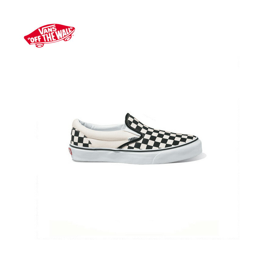 Х å 塼 饷ååݥ å̵¨ǼVANS KIDS CLASSIC SLIP-ON (Checkerboard)black/whiteڤб_