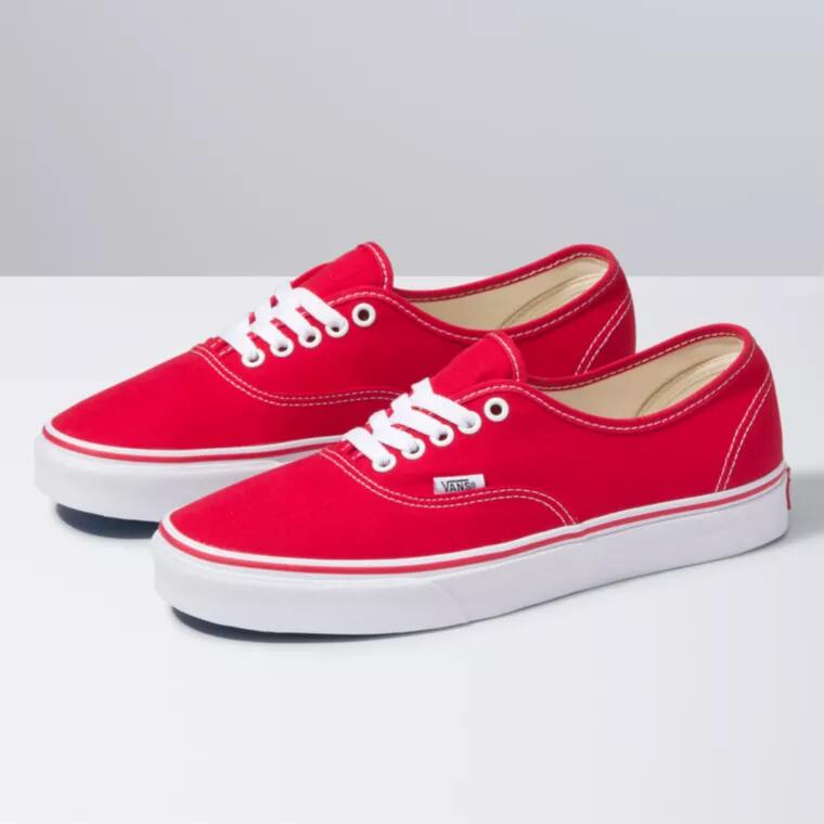 ヴァンズ オーセンティック レッド VANS AUTHENTIC Red【送料無料！即納】