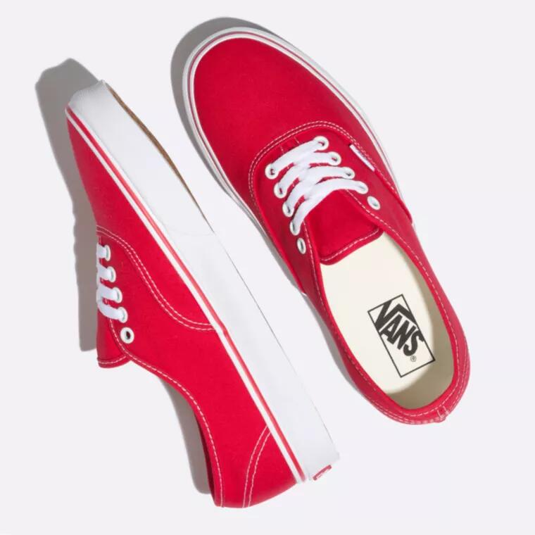 ヴァンズ オーセンティック レッド VANS AUTHENTIC Red【送料無料！即納】