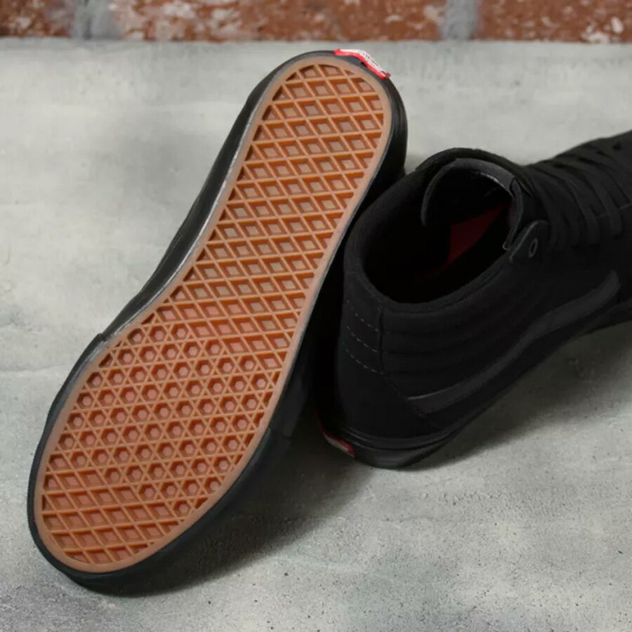 ヴァンズ スケートスケハイ 黒 VANS SKATE SK8-HI Black/black【送料無料！即納】