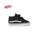 ヴァンズ ベビー シューズ スケートミッド リイシューV 黒/白【送料無料！即納】VANS TODDLER SK8-MID REISSUE V black/white【あす楽対応_関東】