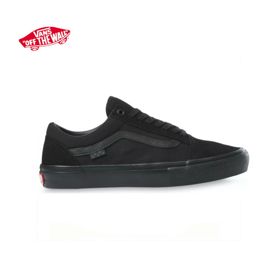 ヴァンズ シューズ スケートオールドスクール 黒 VANS SKATE OLD SKOOL Blac/black送料無料！即納