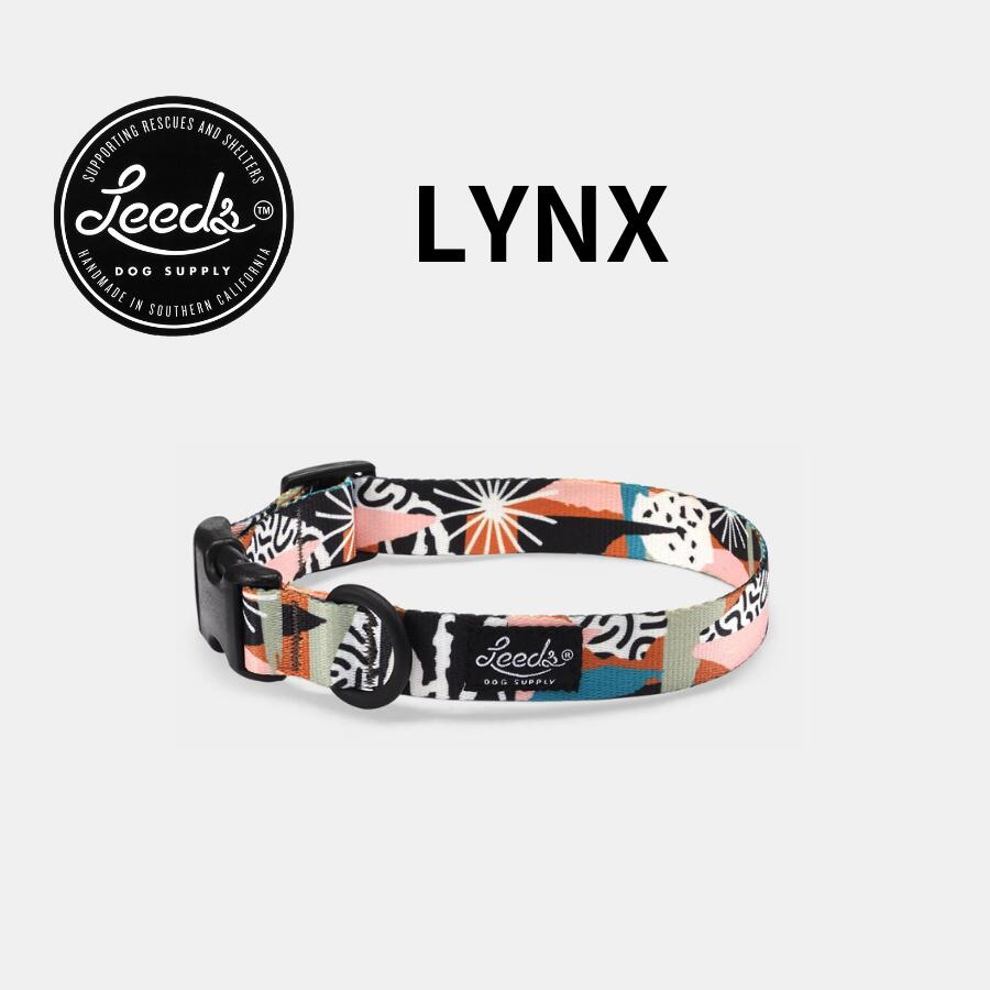 犬用首輪 リーズドッグサプライ リンクス/Leeds Dog Supply Collar LYNX【クリックポスト発送 ポスト投函 】送料無料 即納