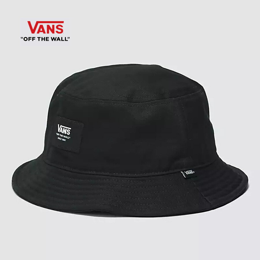 バンズ パッチバケットハット 黒 VANS PUTCH BUCKET Black 【あす楽対応_関東】送料無料 クリックポスト発送