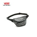 楽天スーパーSALE対象品 ヴァンズ クリアーカットファニーバッグ 黒/白チェック VANS CLEAR CUT FANNY BAG Black checkerboard(4)