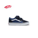 バンズ キッズ シューズ オールドスクールV ネイビー【送料無料！即納】VANS Kid's Old Skool V Navy/true white【あす楽対応_関東】