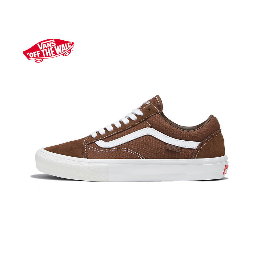 ヴァンズ シューズ スケートオールドスクール ブラウン VANS SKATE OLD SKOOL Nick Michel brown/white送料無料！即納