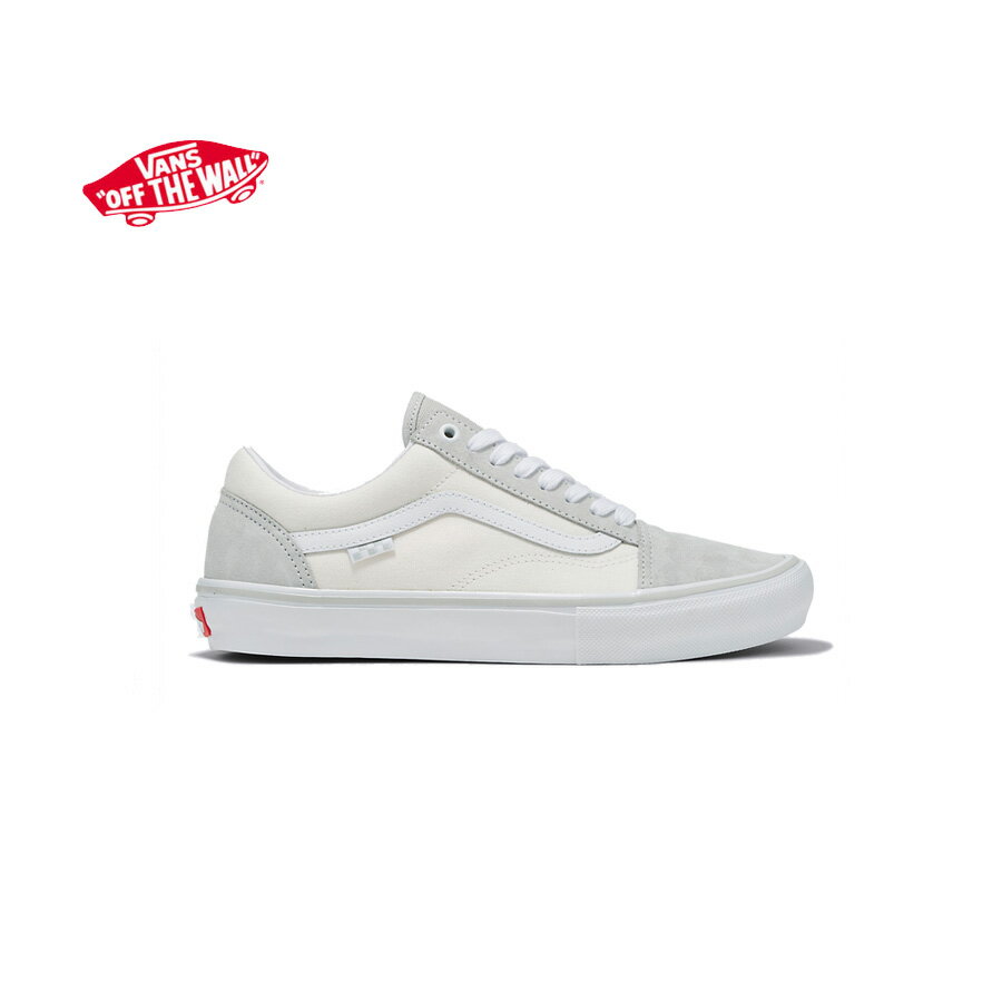 バンズ シューズ スケートオールドスクール ライトグレー VANS SKATE OLD SKOOL Light grey/white