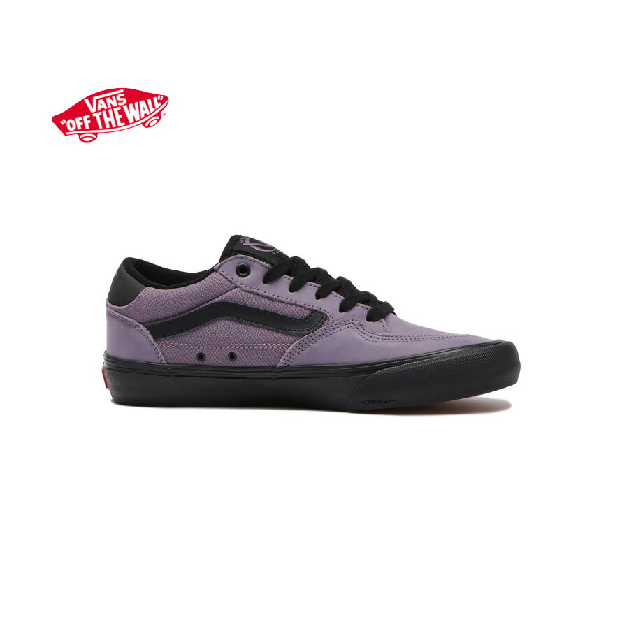 バンズ シューズ ローワン ライトパープルVANS ROWAN Nubuck light purple/black