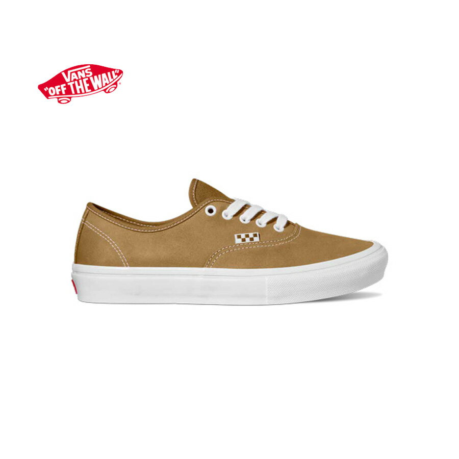 ヴァンズ シューズ スケート オーセンティック レザーブラウン VANS SKATE AUTHENTIC Leather golden brown【あす楽対応_関東】送料無料 即納