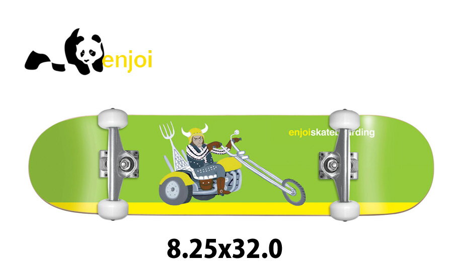 ENJOI COMPLETE Chopper FP Green 8.25” エンジョイ コンプリート チョッパー グリーン