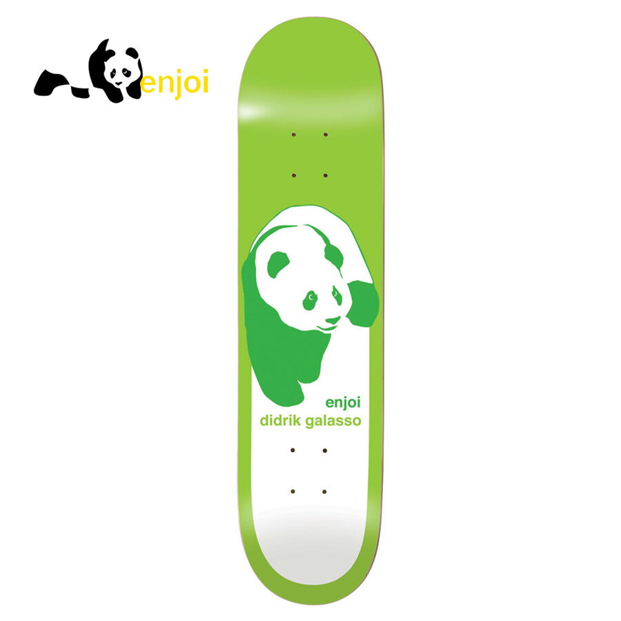 ENJOI DECK Classic Panda Super Sap Deedz 9.0”×32.1”/エンジョイ スケートボードデッキ【あす楽対応_関東】