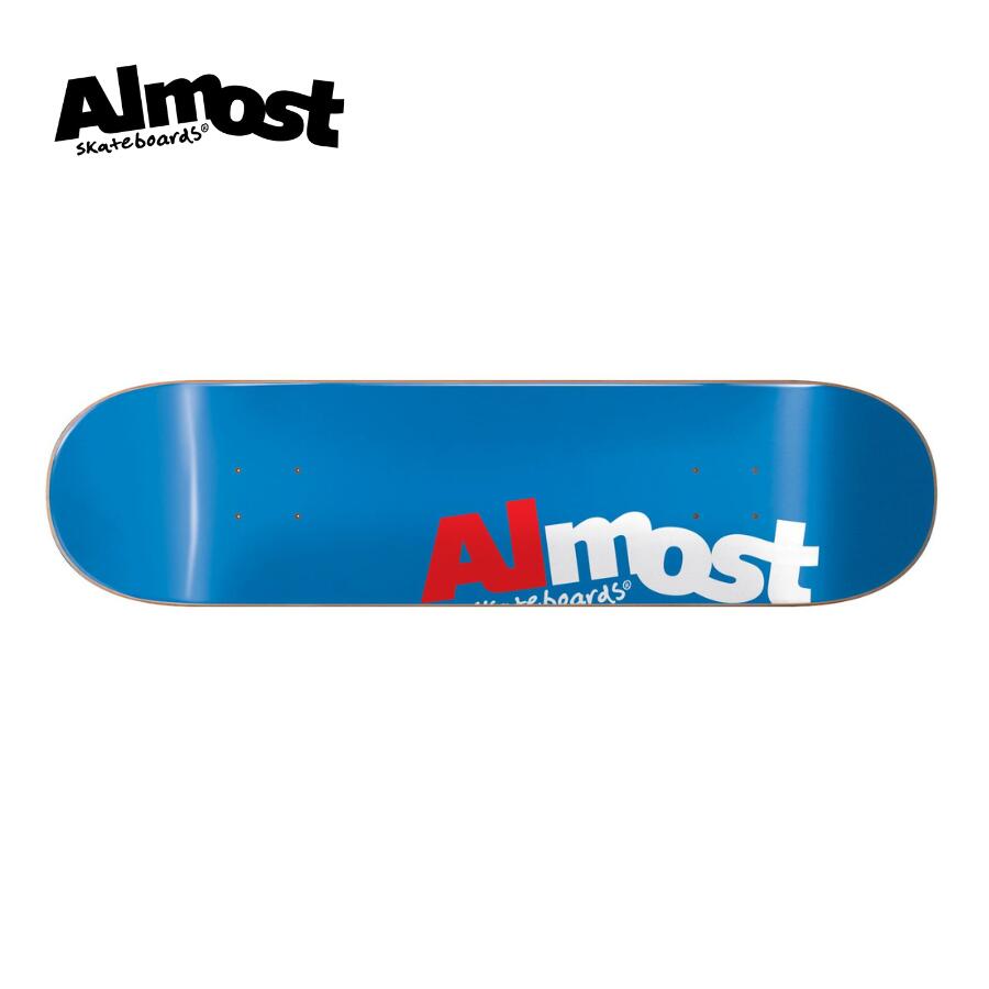 楽天スーパーSALE対象品 ALMOST DECK Most Blue 8.25” オールモスト スケートボードデッキのみ【あす楽対応_関東】