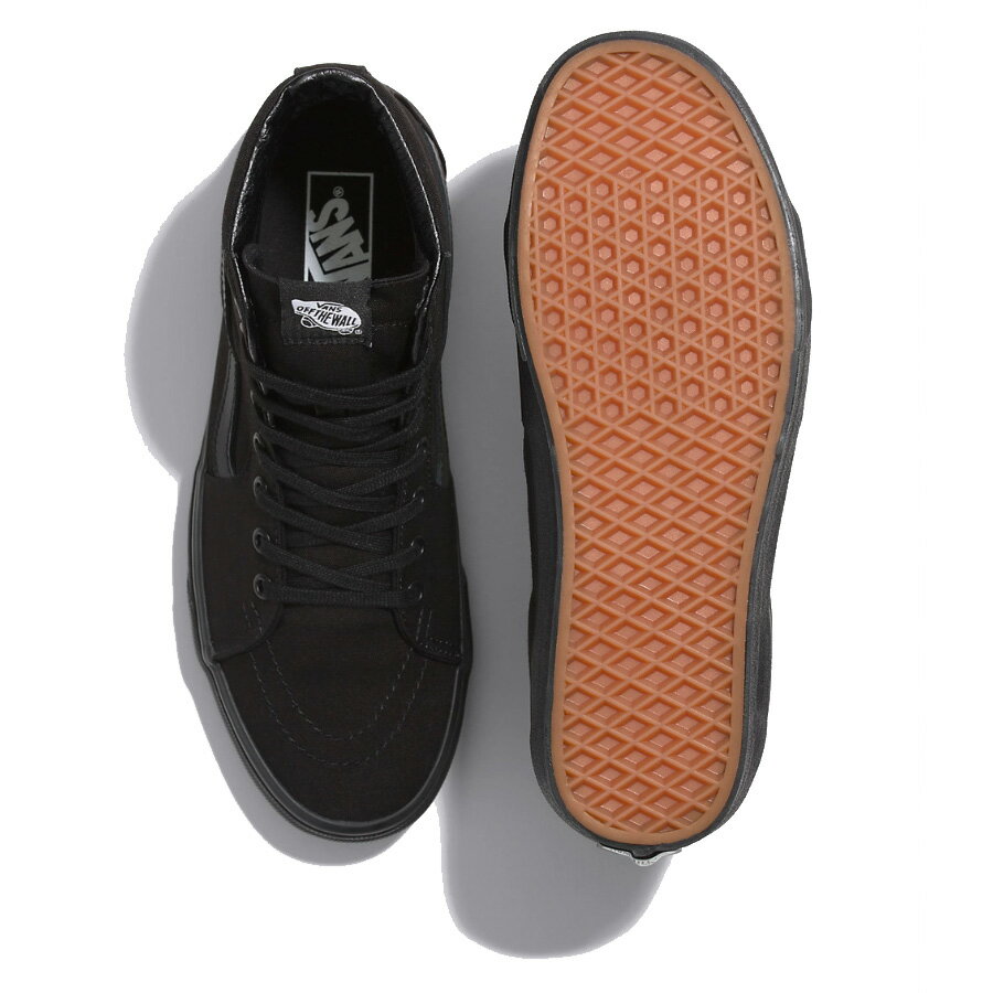 ヴァンズ スケートハイ 黒 VANS SK8-HI Black/black/black 送料無料！即納