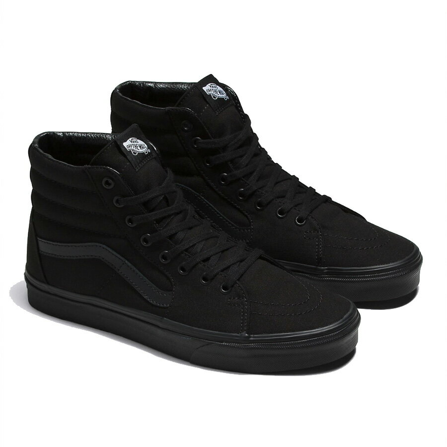 ヴァンズ スケートハイ 黒 VANS SK8-HI Black/black/black 送料無料！即納
