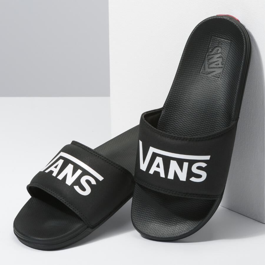 ヴァンズ ラコスタ スライドオン 黒 VANS LA COSTA SLIDE-ON (VANS)black
