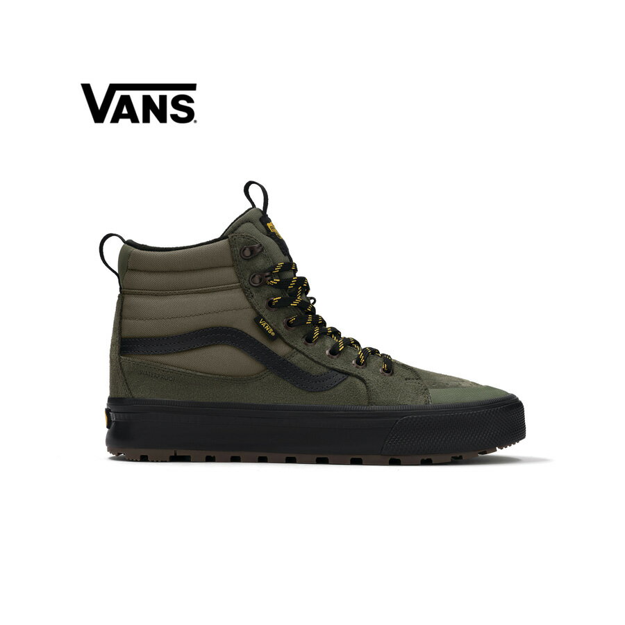 ヴァンズ MTE スケートハイ ウォータープルーフ グリーン/ブラック VANS MTE SK8-HI Waterproof Insula..