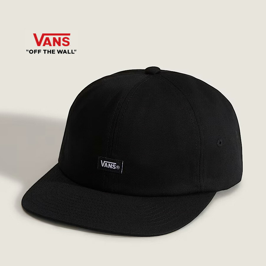 海外俱乐部（葡萄牙） - ヴァンズ ジョッキー キャップ 黒 VANS JOCKEY Black 【レターパック発送のため日時指定不可】