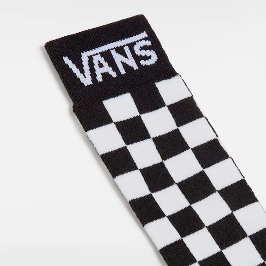 surfcityのヴァンズ スノーソックス 黒 VANS SNOW SOCKS Black 足首とアーチのサポートが特徴のスノーボードソックス｜アングル3