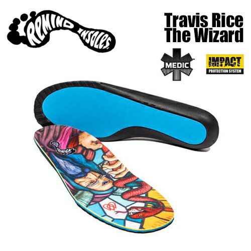 あす楽 REMIND INSOLES リマインド インソール 靴 中敷き スケボー スノーボード●MEDIC IMPACT Travis Rice The Wizard