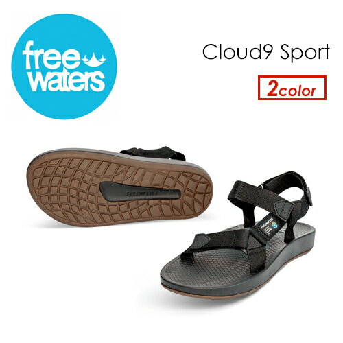 あす楽 FreeWaters フリーウォータース リカバリーサンダル メンズ サンダル ビーチサンダル●Cloud9 Sport クラウド9 スポーツ