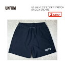 あす楽 UNFRM OUTDOOR STANDARD ユニフォーム アウトドア スタンダード アウトドア アパレル ショートパンツ パンツ メール便対応可●US NAVY 2WAY DRY STRETCH BAGGY SHORTS