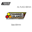 CHANNEL ISLANDS AL MERRICK アルメリック ステッカー シールタイプ メール便対応可●CI AL FLAG STICKER 50mm アルフラッグ ステッカー