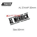 CHANNEL ISLANDS AL MERRICK アルメリック ステッカー シールタイプ メール便対応可●CI AL STAMP STICKER 50mm アルスタンプ ステッカー