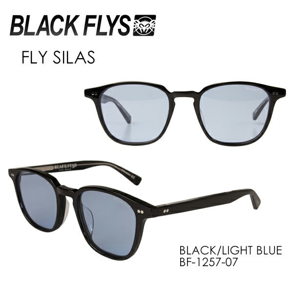 乐天商城 - 送料無料 BLACKFLYS ブラックフライズ サングラス●FLY SILAS BLACK/LIGHT BLUE BF-1257-07