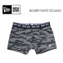 NEW ERA ニューエラ アパレル 下着 パンツ ブリーフ,メール便対応可●BOXER PANTS TSCAMO ボクサーパンツ タイガーストライプカモ チャコール 13061362